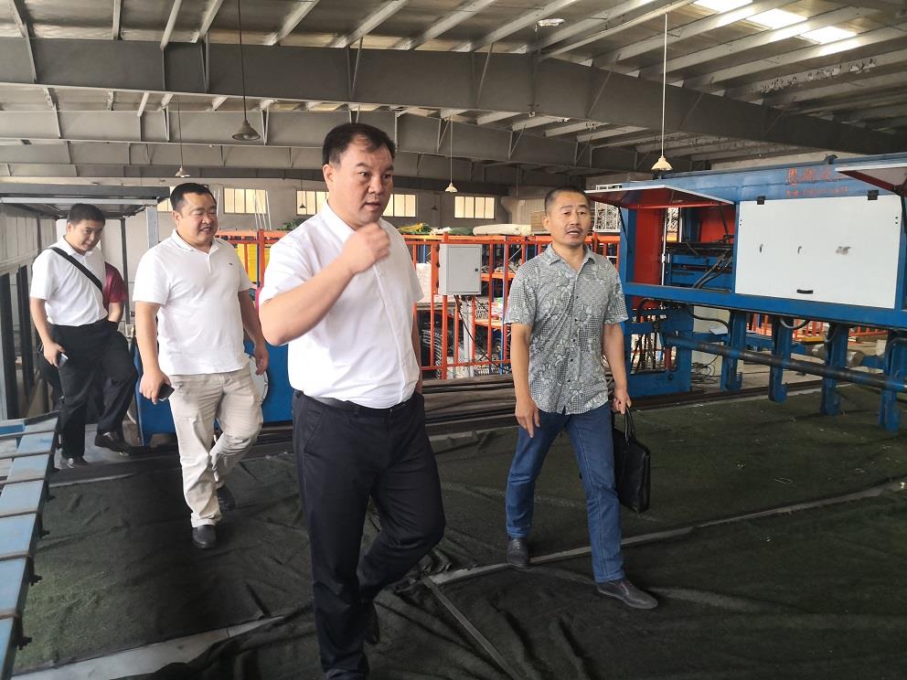 衡水市驻外招商办主任李焕玉一行到访yl6809永利公司-yl6809永利